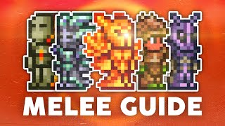 REMAKE Complete Melee Guide for Terraria 1449 [upl. by Asiralc142]