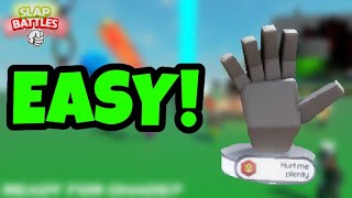 HOW TO GET THE NEW UNTITLED TAG GLOVE EASILY IN SLAP BATTLES [upl. by Genie]