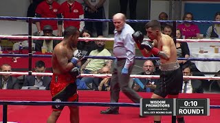 Championship Boxing  Javon BlackstockSewell vs Drake Olchowecki  Rogers tv [upl. by Eihtak220]