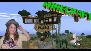 Jeca Igra MINECRAFT PREŽIVLJAVANJE quotKUCICA NA DRVETUquot part 5 [upl. by Ardene]