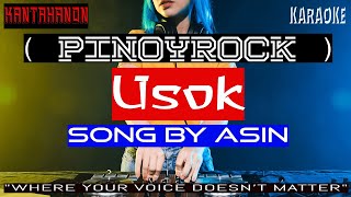 Usok  ASIN  karaoke lyrics [upl. by Seena]