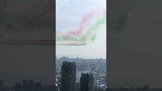 Italian Air Force Show in Toronto [upl. by Ahsinnor367]