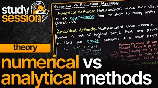 Numerical vs Analytical Methods Understanding the Difference [upl. by Karlyn394]