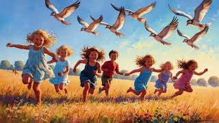 🐦 Birds and the Wind  Nature Song for Kids 🎶 [upl. by Ahseinat616]