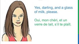 Dialogue 79  English French Anglais Français  The neighbors dog  Le chien du voisin [upl. by Viridissa]