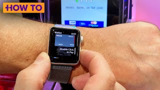 Apple Pay on the Apple Watch How to set up and use it in stores [upl. by Lyrahc548]