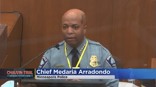 MPD Chief Arradondo Takes Stand In Chauvin Trial [upl. by Leumas224]