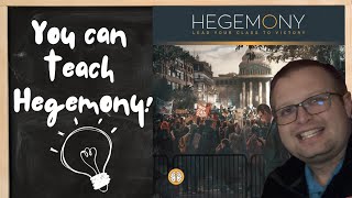 Hegemony How To Teach  Goals Game Board and Phases [upl. by Bouchier]