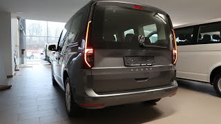 2021 VW Caddy Life 20 TDI 102 hp  Visual Review [upl. by Lamhaj45]