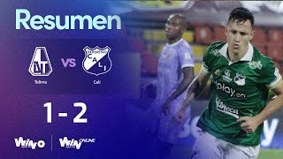 Tolima vs Deportivo Cali resumen  Liga BetPlay Dimayor 2023I  Fecha 6 [upl. by Amees]