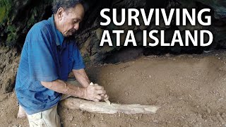 The Tongan Castaways making fire on Ata Island [upl. by Fogarty]