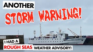 Storm Warning Penzance to the Isles of Scilly with the RMV Scillonian III [upl. by Eimrots]