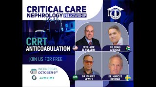 CRRT Anticoagulation webinar [upl. by Eugen]