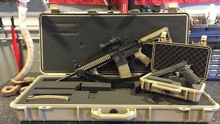 DIY Cutting Pelican Gun Case foam insert for an AR15 with a Hot Wire Foam Cutter Part 2 [upl. by Vincentia]