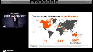 Procore 2024 investor day part1 [upl. by Albric946]