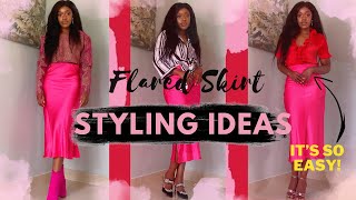 What To Wear With Flared Skirts 8 Different Looks You Need To Try [upl. by Frieda]