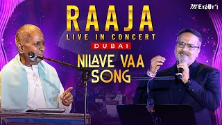 Nilave Vaa Song  Raaja Live in Concert  DUBAI  Maestro Ilaiyaraaja  S P Charan  Mercuri [upl. by Shina]