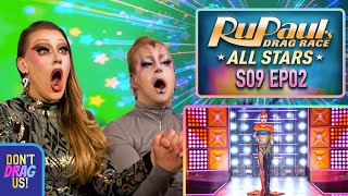 RuPauls Drag Race ALL STARS 9 Episode 2 REACTION  Dont DRAG Us [upl. by Gregorio]