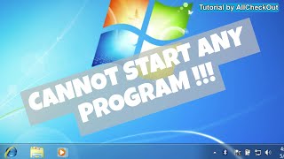 What to Do If You Cant Start Any Program on Windows 11 Not Even System Commands  Quick Guide [upl. by Bigot]