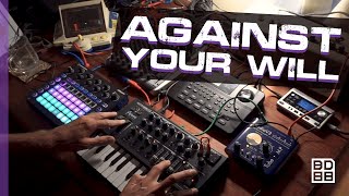 quotAgainst Your Willquot  Heavy Jam  Circuit Microbrute SR16 THR10 Play loud [upl. by Lenka471]