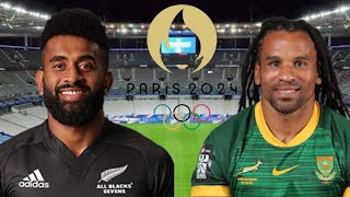 NEW ZEALAND 7s vs SOUTH AFRICA 7s PARIS OLYMPICS SEVENS Quarter FINAL 2024 Live Commentary [upl. by Collis]