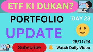 ETF Ki Dukan ETF Portfolio Review। Portfolio Update।How To Invest ETF। ETF Me Investment Kaise Kare [upl. by Melone]