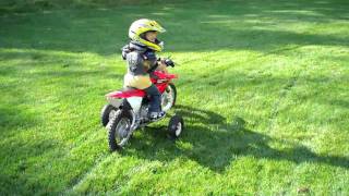 2 year old riding a crf50 dirt bike aka ridin dirty [upl. by Bax422]