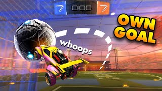 TOP 100 FUNNIEST FAILS IN ROCKET LEAGUE [upl. by Llerrehs]