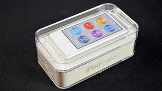 Apple iPod nano 7th Generation Unboxing amp Review [upl. by Ahsiket]