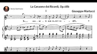 Giuseppe Martucci  La Canzone dei Ricordi Op 68b 1887 [upl. by Assirek754]