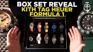 Is it worth it The US18K TAG Heuer Kith Formula 1 Box Set hands on [upl. by Donnenfeld442]