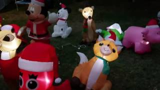 Christmas inflatables overflow part 2 [upl. by Vivien706]