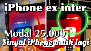 Sinyal iPhone Hilang  IMEI ke Blokir ini Solusinya [upl. by Mallon664]