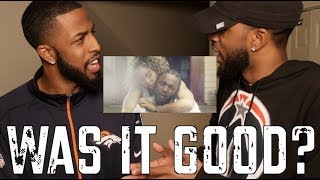 KENDRICK LAMAR quotLOVEquot OFFICIAL VIDEO REACTION AND REVIEW MALLORYBROS 4K [upl. by Ttej560]