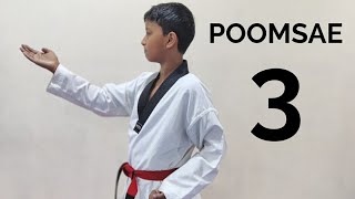 POOMSAE 3 National Taekwondo Academy Nepal [upl. by Eerrehs]