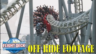 Flight Deck at Canadas Wonderland OffRide Footage No Copyright [upl. by Ariayek525]