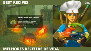 ZELDA BREATH OF THE WILD  Melhores Receitas Corações adicionais [upl. by Czarra762]