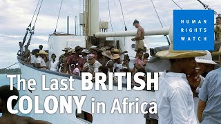 The Last British Colony in Africa  How Chagossians were Forced off Their Homeland [upl. by Eugor711]