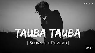 Tauba Tauba Slowed  Reverb  Karan Aujla  Bad Newz  Vicky Kaushal Tripti Dimri  SR Lofi [upl. by Eidob]