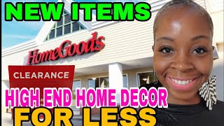 SHOCKING NEW HOME DECOR AT HOME GOODS COME WITH ME BEST FINDS EVERMAJOR CLEARANCE SALE [upl. by Tallou15]