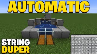 Automatic STRING Duplication 1201 Glitch Minecraft [upl. by Nhguavaj]