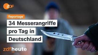 Achtung Messerstecher  ZDFreportage [upl. by Nnairol]