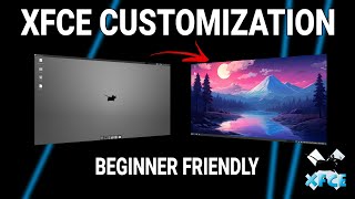 A small guide on how to make XFCE more INTUITIVE and BEAUTIFUL  SIMPLE and CLEAN DESKTOP [upl. by Silvestro]