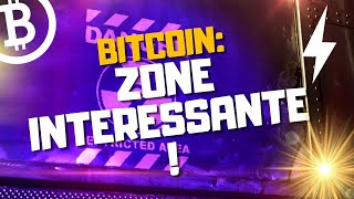 BITCOIN  ZONE TRES INTERESSANTE BON FONDA BONNE LIQUIDITE STRUCTURE EQUIVOQUE [upl. by Scammon852]