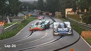 1971 Le Mans 24 Hours  Mulsanne Corner  Carrera Digital 132 [upl. by Hamimej]