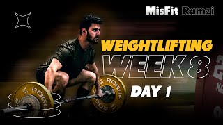 Weightlifting Day 36 Week 8 [upl. by Batory642]