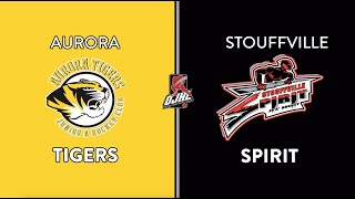 OJHL Highlights  Aurora Tigers VS Stouffville Spirit  September 12 2024 [upl. by Machutte]