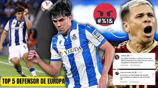 YEFERSON SOTELDO DISCUTE CON CREADOR DE CONTENIDO 🔥 JON ARAMBURU EN EL quotTOP 5 DEFENSORES DE EUROPAquot [upl. by Yatzeck]