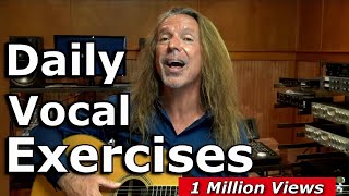 Free Vocal Warm Up Exercises  Daily Vocal Warm Ups  Vocal Tutorial  Ken Tamplin Vocal Academy [upl. by Danialah947]