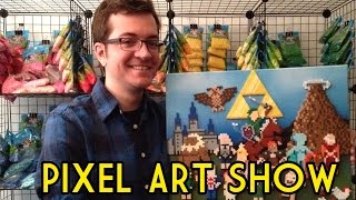 Perler Bead Tutorial Ocarina of Time Project  Pixel Art Show [upl. by Nagear937]